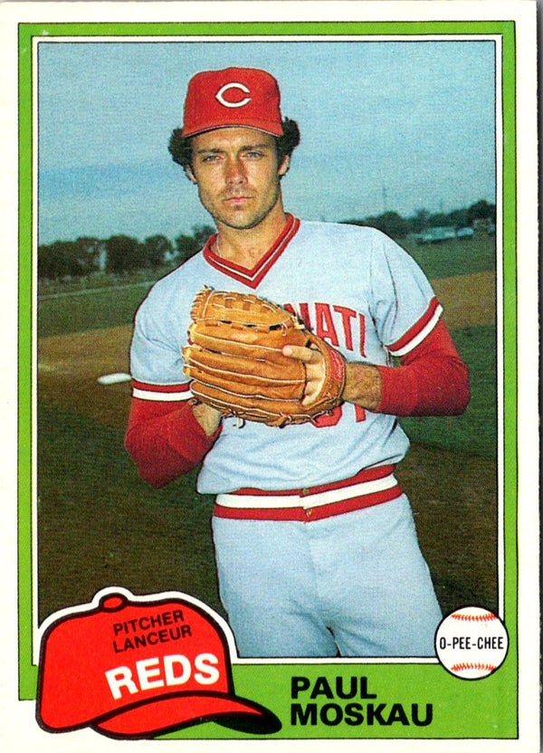 1981 O-Pee-Chee Paul Moskau #358