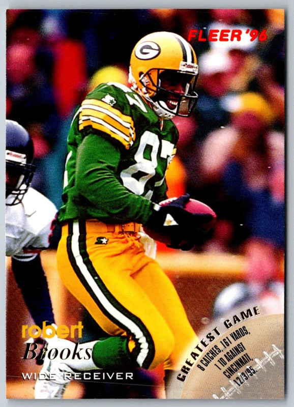 1996 Fleer Robert Brooks #49