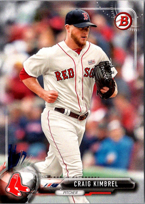 2017 Bowman Silver Craig Kimbrel #24 /499