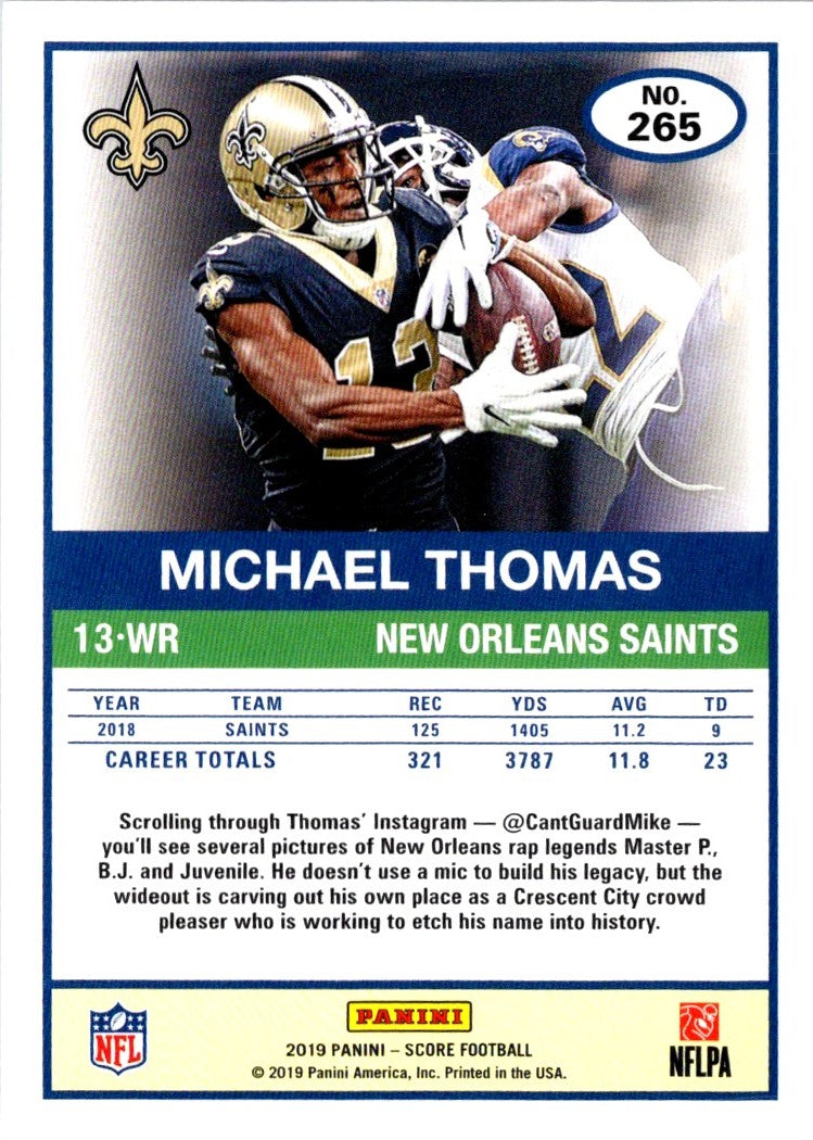 2019 Score Michael Thomas