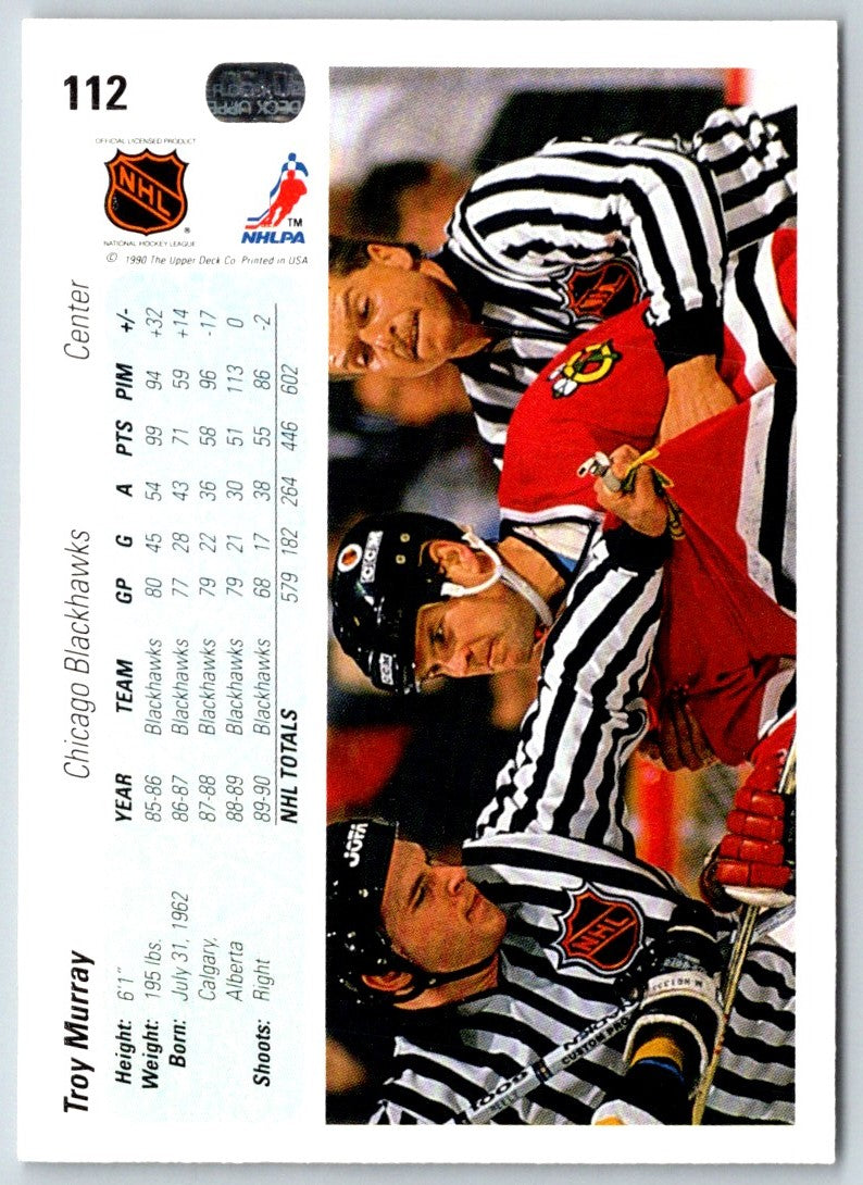 1990 Upper Deck Troy Murray