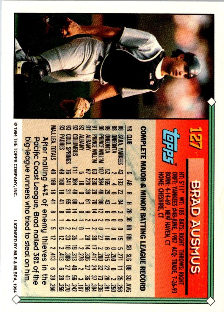 1994 Topps Brad Ausmus