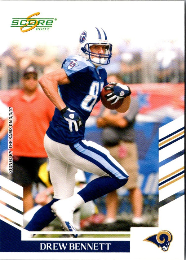 2007 Score Drew Bennett #119