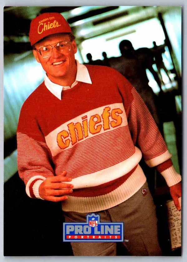 1991 ProLine Marty Schottenheimer #181