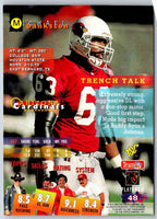 1997 Topps Stadium Club Football Michael Bankston #48