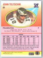 1990 Fleer John Teltschik #91