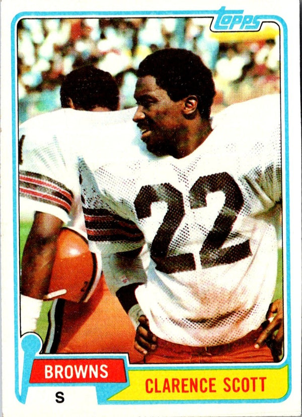 1981 Topps Clarence Scott #29 NM-MT