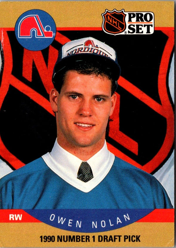 1990 Pro Set Owen Nolan #401