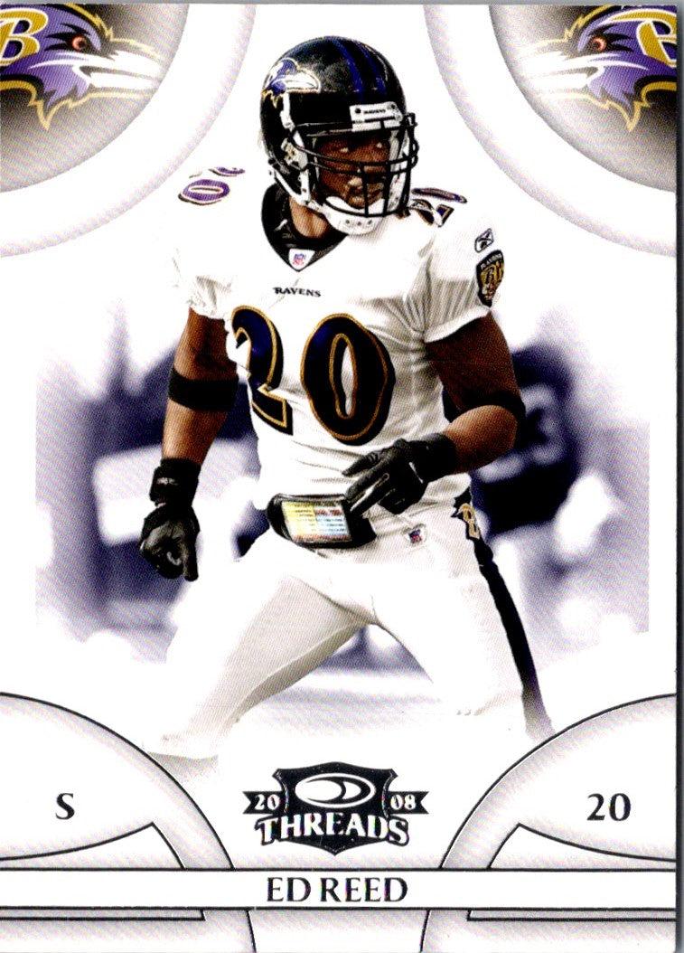 2008 Donruss Threads Ed Reed