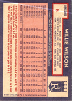 1984 O-Pee-Chee Willie Wilson #5