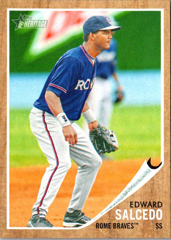 2011 Topps Heritage Minor League Edward Salcedo #167
