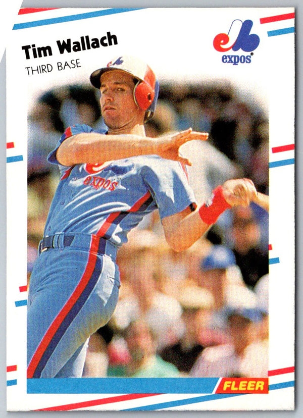 1988 Fleer Tim Wallach #198