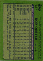 1982 Topps Ron Oester #427