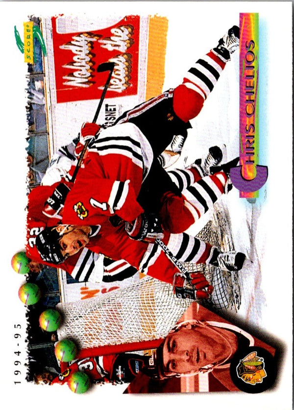 1994 Score Chris Chelios #189