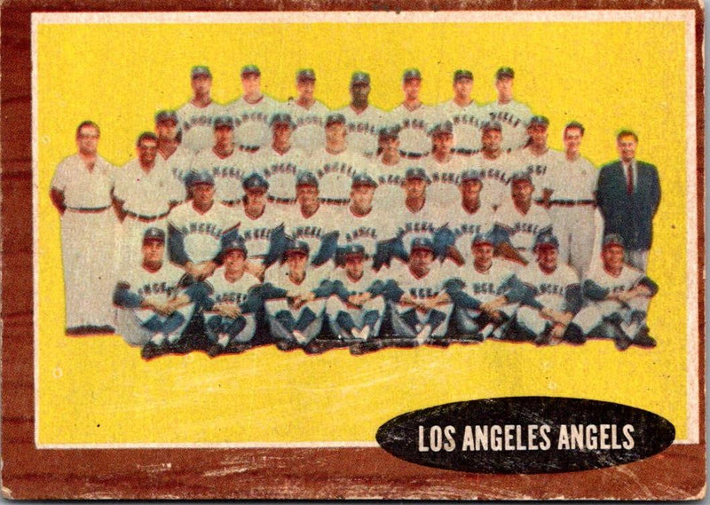 1962 Topps Los Angeles Angels