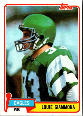 1981 Topps Louie Giammona #318 NM-MT