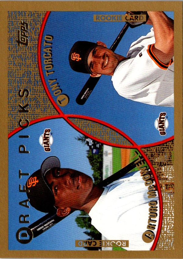 1999 Topps Arturo McDowell/Tony Torcato #214 Rookie