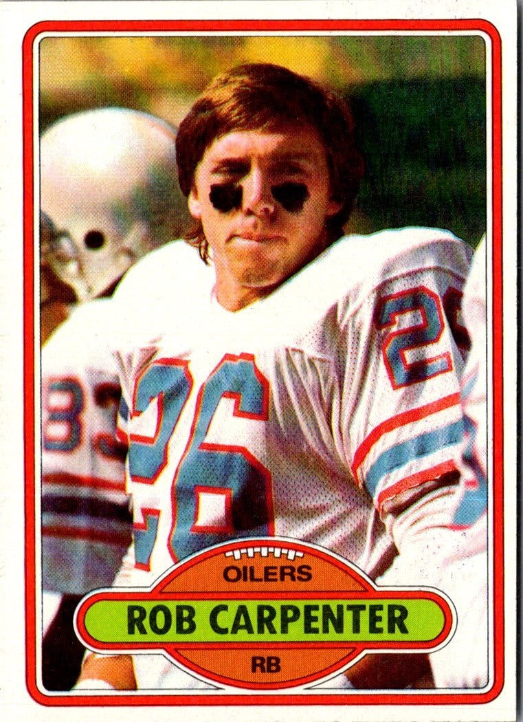 1980 Topps Rob Carpenter