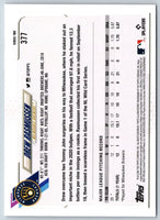 2021 Topps Drew Rasmussen #377 Rookie
