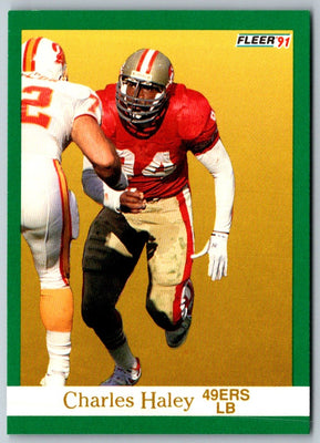 1991 Fleer Charles Haley #356