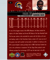 1999 Upper Deck Marshall Faulk #175