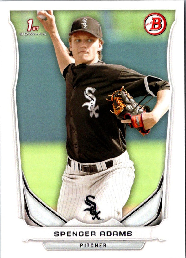 2014 Bowman Draft Picks & Prospects Spencer Adams #DP42