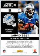 2012 Score Jahvid Best