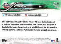 2018 Topps Update Nelson Cruz #US182