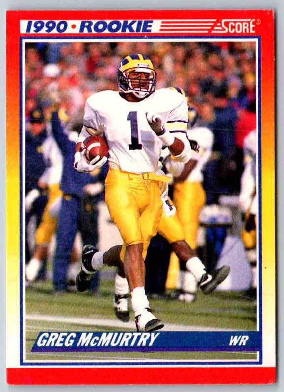 1990 Score Greg McMurtry #650