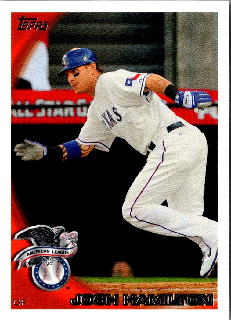 2010 Topps Update Josh Hamilton