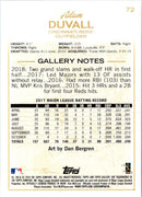 2018 Topps Gallery Adam Duvall