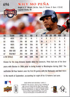 2008 Upper Deck Wily Mo Pena #696