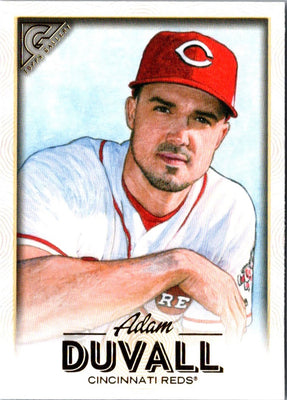 2018 Topps Gallery Adam Duvall #72
