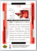 2001 Upper Deck MVP Hanno Mottola