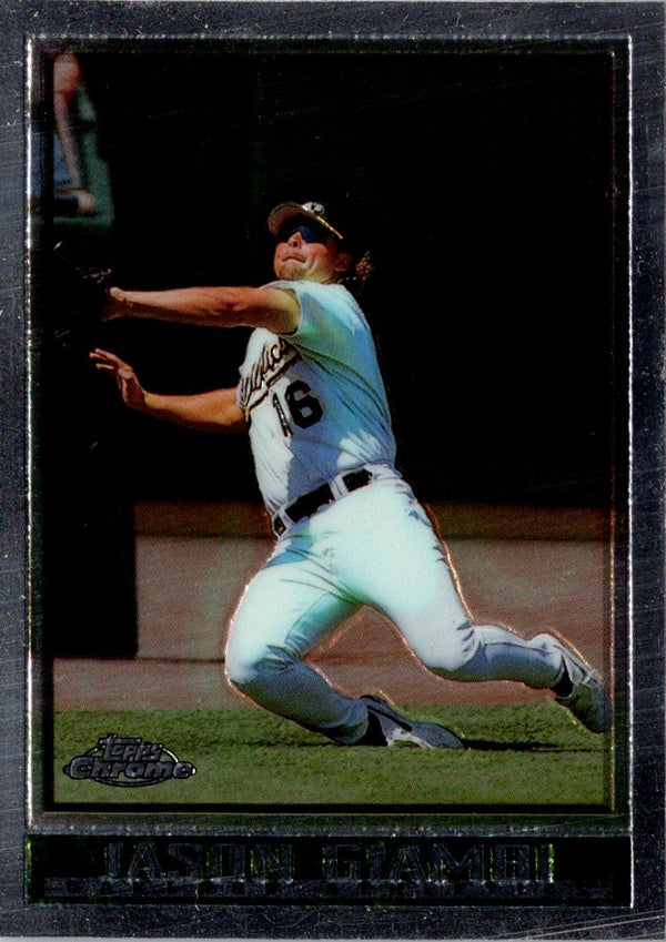 1998 Topps Chrome Jason Giambi #176