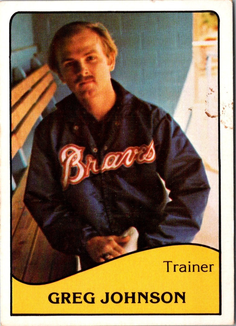 1979 TCMA Savannah Braves Greg Johnson