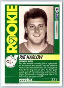 1991 Pinnacle Pat Harlow