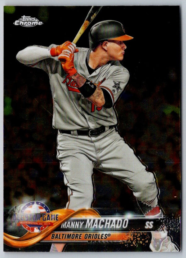 2018 Topps Chrome Update Edition Manny Machado #HMT66