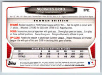 2014 Bowman Socrates Brito #BP62