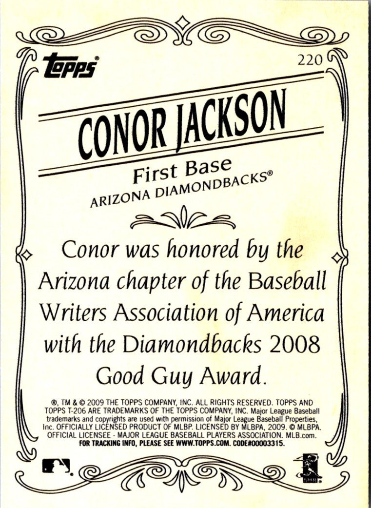 2009 Topps 206 Conor Jackson