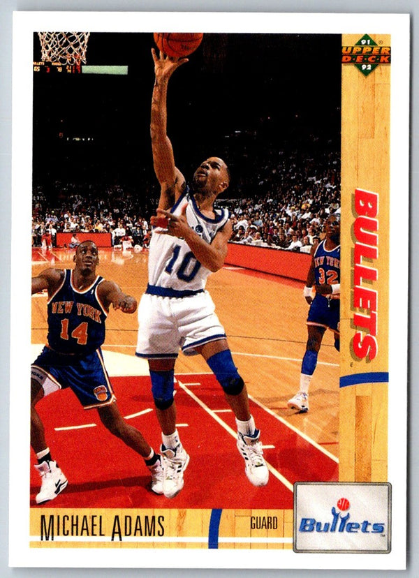 1991 Upper Deck Michael Adams #103