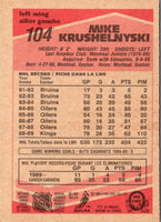 1989 O-Pee-Chee Mike Krushelnyski #104