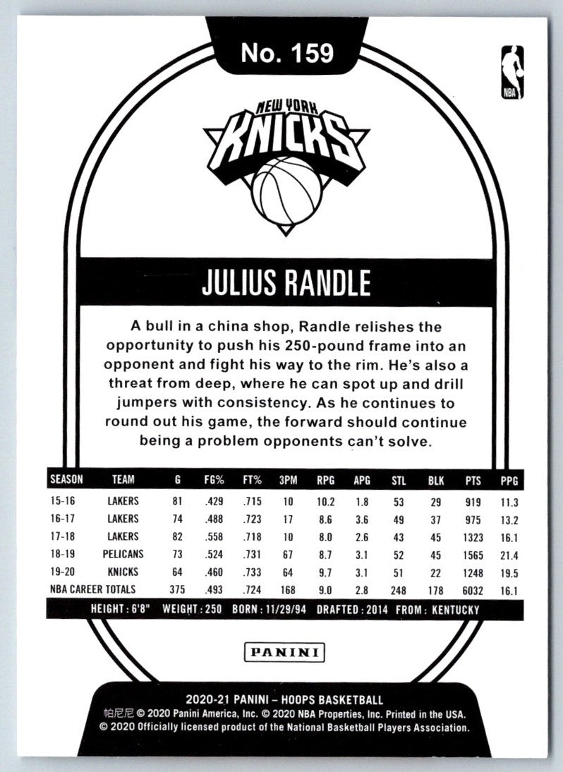 2019 Hoops Julius Randle