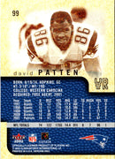 2002 Fleer Genuine David Patten