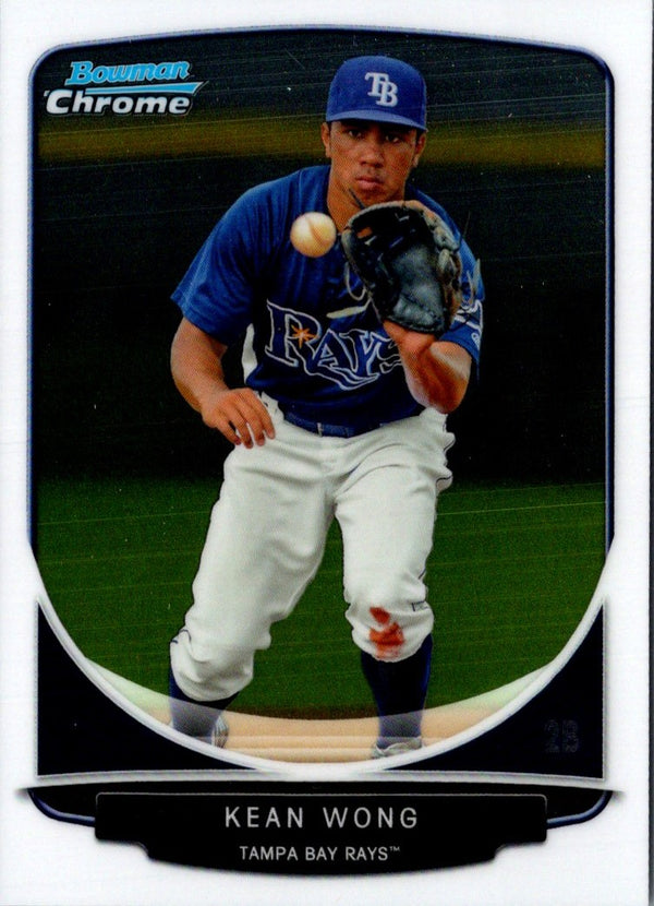 2013 Bowman Draft Picks & Prospects Chrome Kean Wong #BDPP51