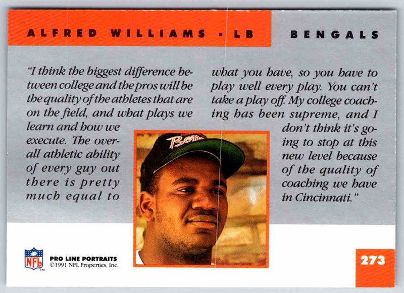 1991 ProLine Alfred Williams