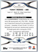 1991 Bowman BestFootball Tony Romo