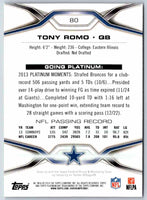 1991 Bowman BestFootball Tony Romo #80