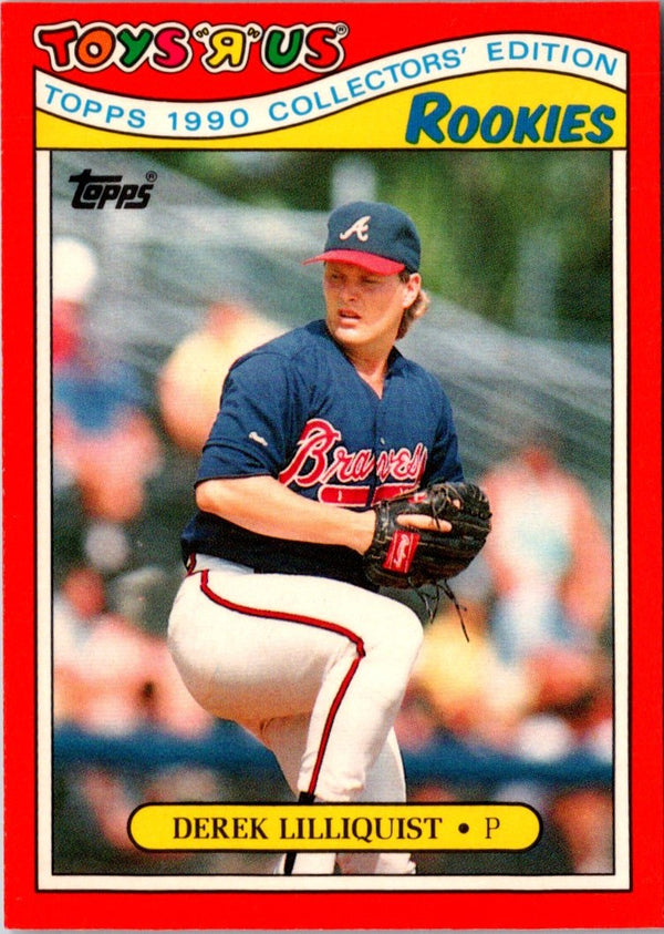 1990 Topps Toys'R'Us Rookies Derek Lilliquist #17