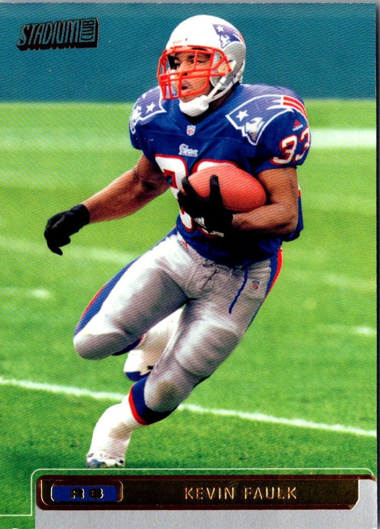 2001 Stadium Club Kevin Faulk